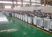 克孜勒苏油浸式变压器成品车间